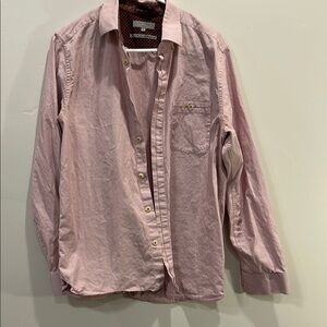 Ted Baker London Pink Casual Button Down Shirt